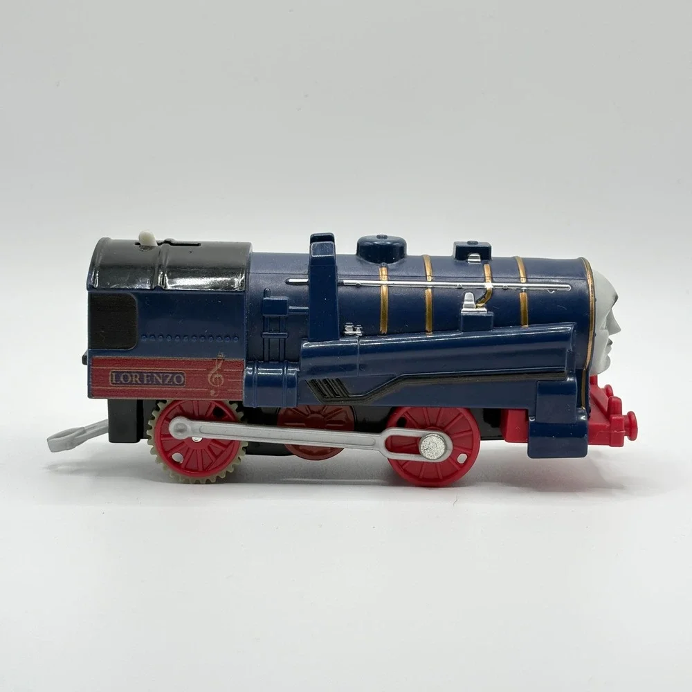 Thomas & Friends Trackmaster Lorenzo Motorized Train Engine Blue 2013 GDV32